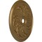 Ekena Millwork Sellek Ceiling Medallion (Fits Canopies up to 9"), Hand-Painted Pale Gold, 42 1/8"OD x 1 7/8"P CM42SKPAS - alternate 3